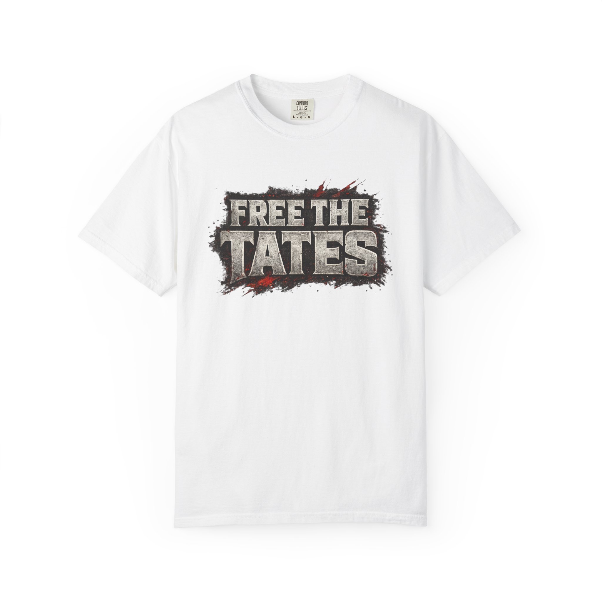 Free The Tates - Unisex Garment-Dyed T-shirt - Image 6