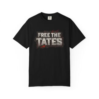 Free The Tates - Unisex Garment-Dyed T-shirt