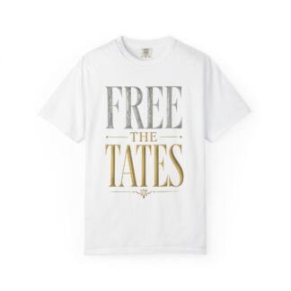 Free The Tates - Unisex Garment-Dyed T-shirt