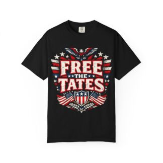 Free The Tates - Unisex Garment-Dyed T-shirt